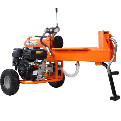 Portable 20 Ton Log Splitter with Auto Return Ram System - Steel
