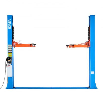 2 Post Lift, 9000 lbs Capacity, 220V 2.95 HP Powerful Motor, Two Post Car Lift Auto Hoist for Sedan SUV Pickup, Automotive Hoist 74.8 Inch Height for Home Garage, Repair Shop, Workshop, Blue