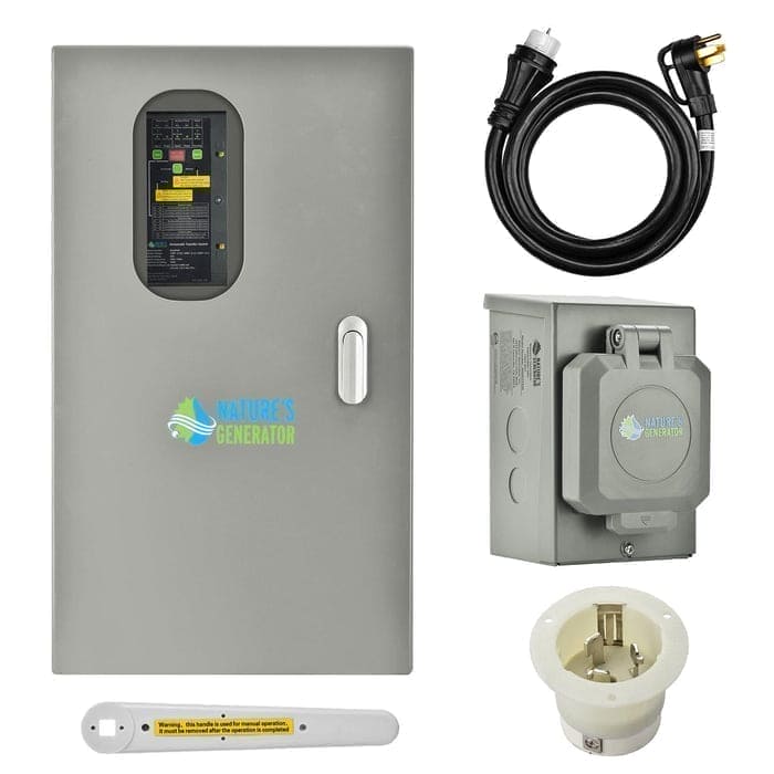 MyGrid 10K with Transfer Switch for House Battery Backup