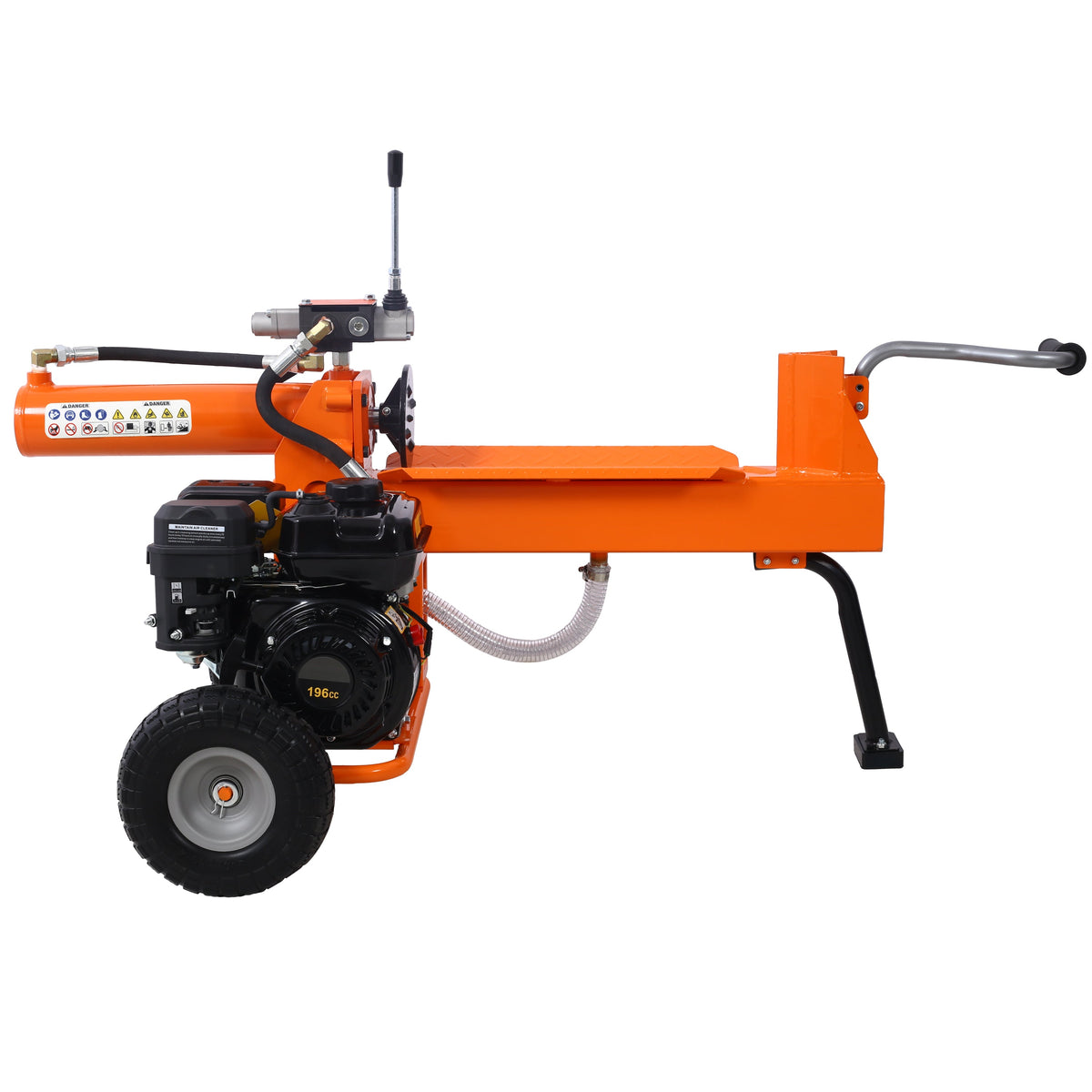 Portable 20 Ton Log Splitter with Auto Return Ram System - Steel