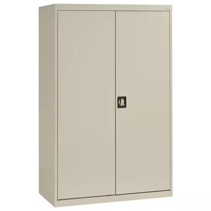 Elite Series 46 In. W X 72 In. H X 24 In. D 22-Gauge 5-Shelf Steel Freestanding Garage Storage Cabinet in Putty