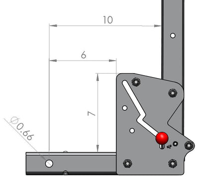 Chuck Rack 6-Bike Hitch Rack with Full-Tilt Base