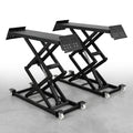 Portable Car Lift Built for Heavy Duty Use, 5000 LB Capacity, 25.6 Max Height, Extended Length Plates