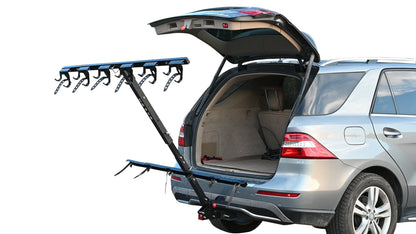 Chuck Rack 6-Bike Hitch Rack with Full-Tilt Base