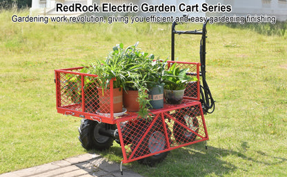 48V 500W Electric Utility Cart – 500 lb Capacity
