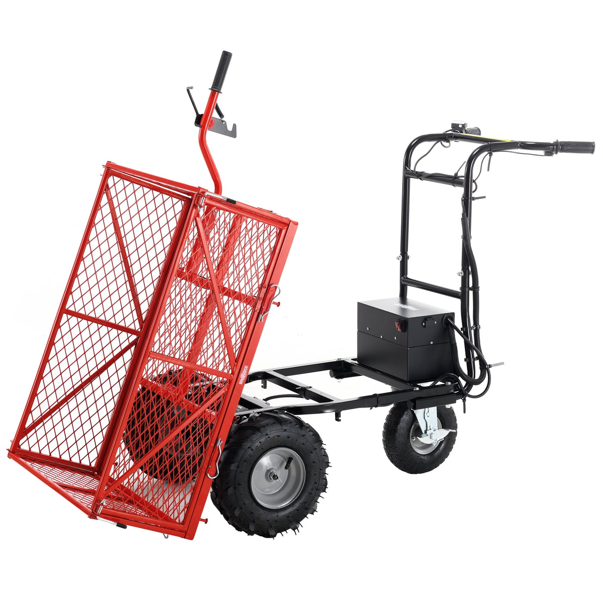 48V 500W Electric Utility Cart – 500 lb Capacity