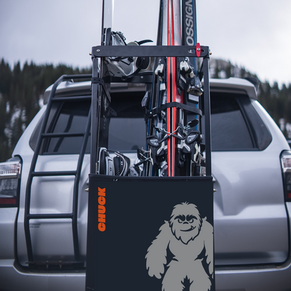 Chuck Rack Bike & Ski Hitch Carrier Package