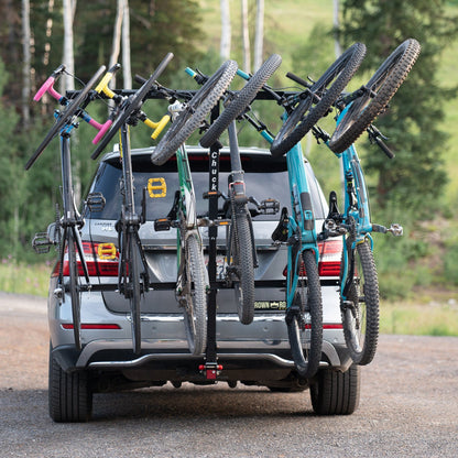 Chuck Rack 6-Bike Hitch Rack with Full-Tilt Base