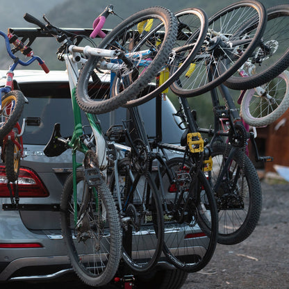 Chuck Rack 6-Bike Hitch Rack with Full-Tilt Base