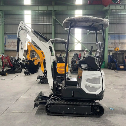 Mini Excavator – Compact Crawler Digger with Custom Color Options
