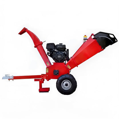 Small Wood Chipper with 5in Chipping Capacity and 420cc Engine - Towable