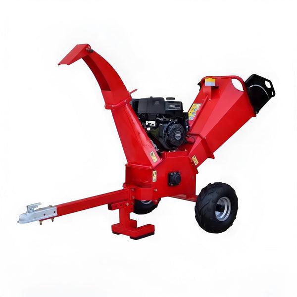 Small Wood Chipper with 5in Chipping Capacity and 420cc Engine - Towable
