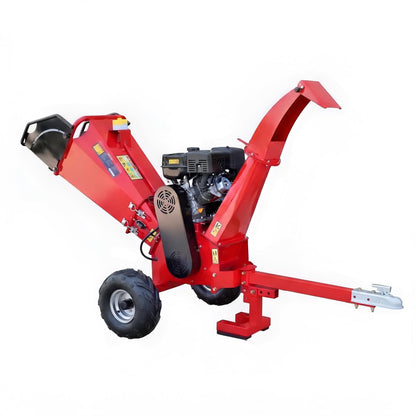 Small Wood Chipper with 5in Chipping Capacity and 420cc Engine - Towable