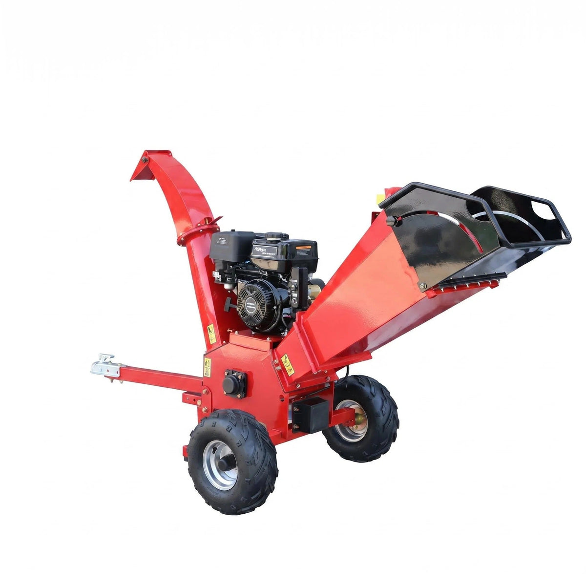 Small Wood Chipper with 5in Chipping Capacity and 420cc Engine - Towable