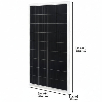 Rigid 100W Solar Panel